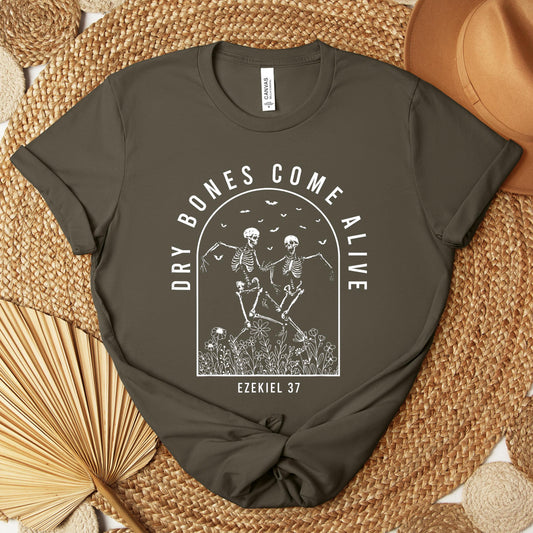 Dry Bones Come Alive Ezekiel 37 Premium T-shirt
