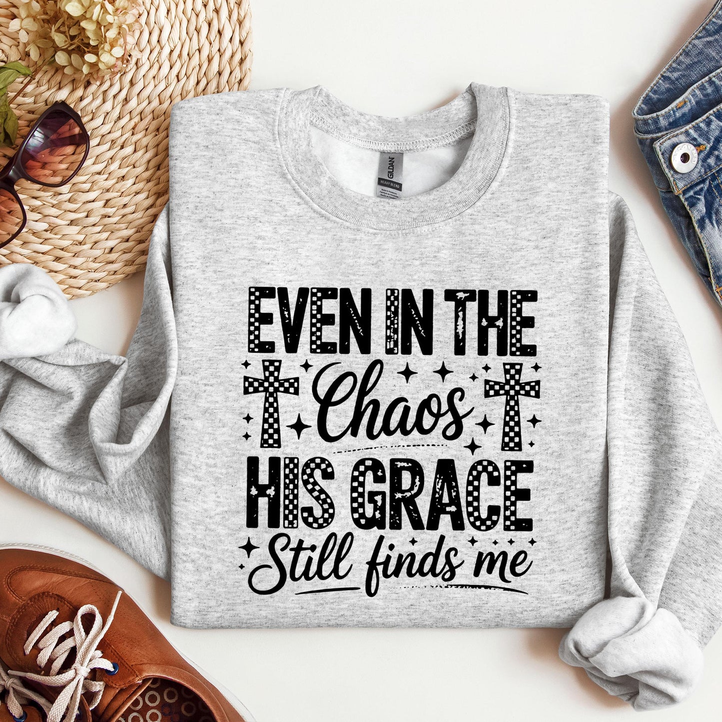 Even In The Chaos His Grace Still Finds Me