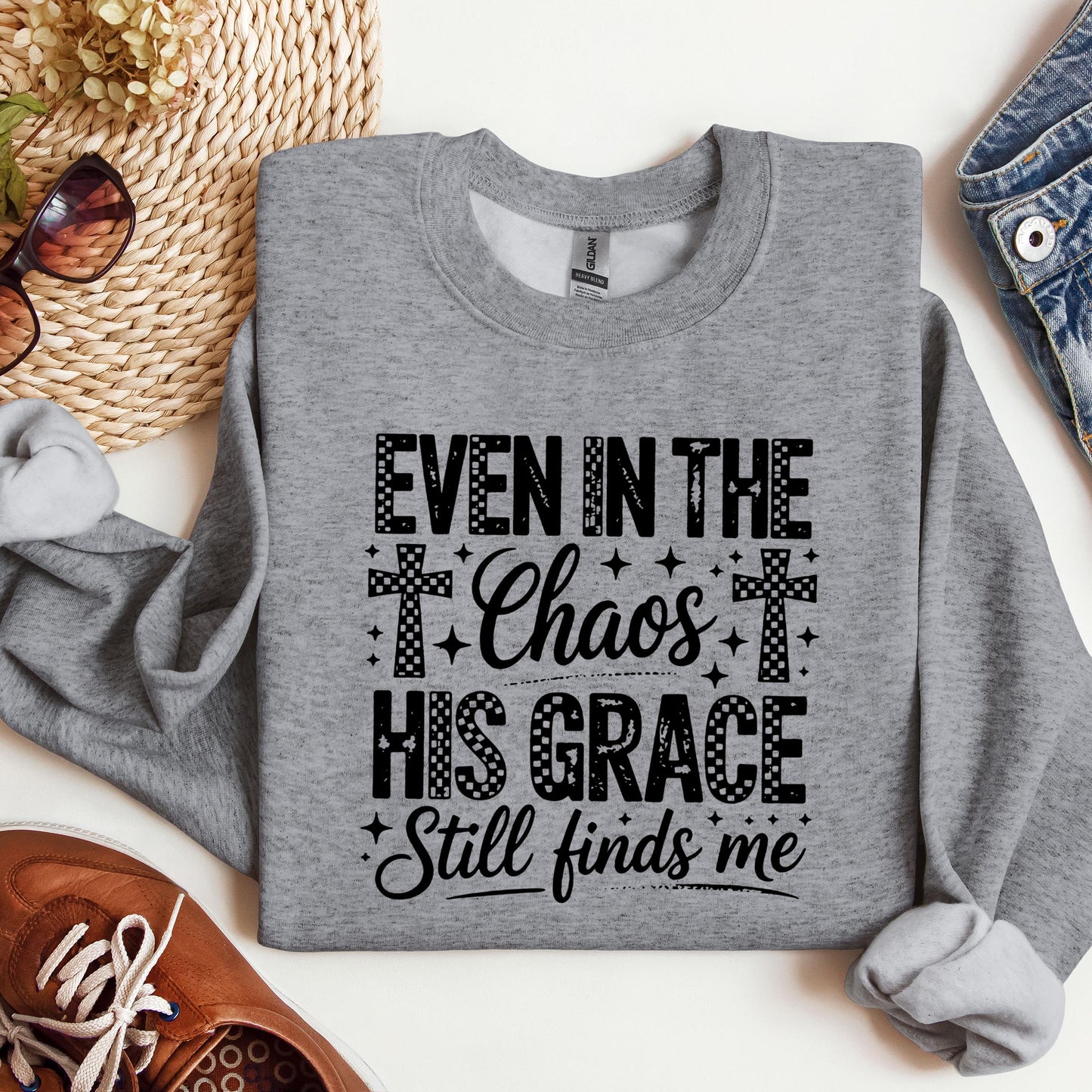 Even In The Chaos His Grace Still Finds Me