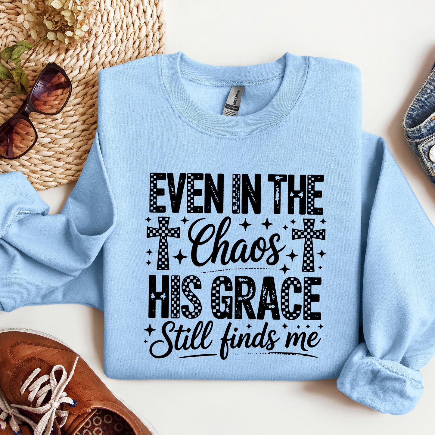 Even In The Chaos His Grace Still Finds Me
