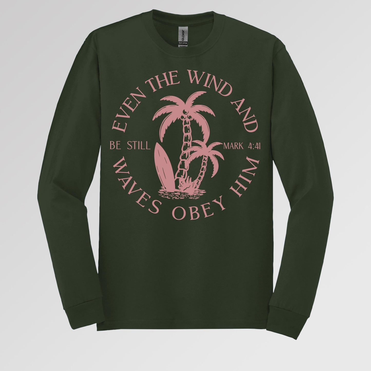 Even The Wind And Waves Obey Him Be Still Mark 4.41 05