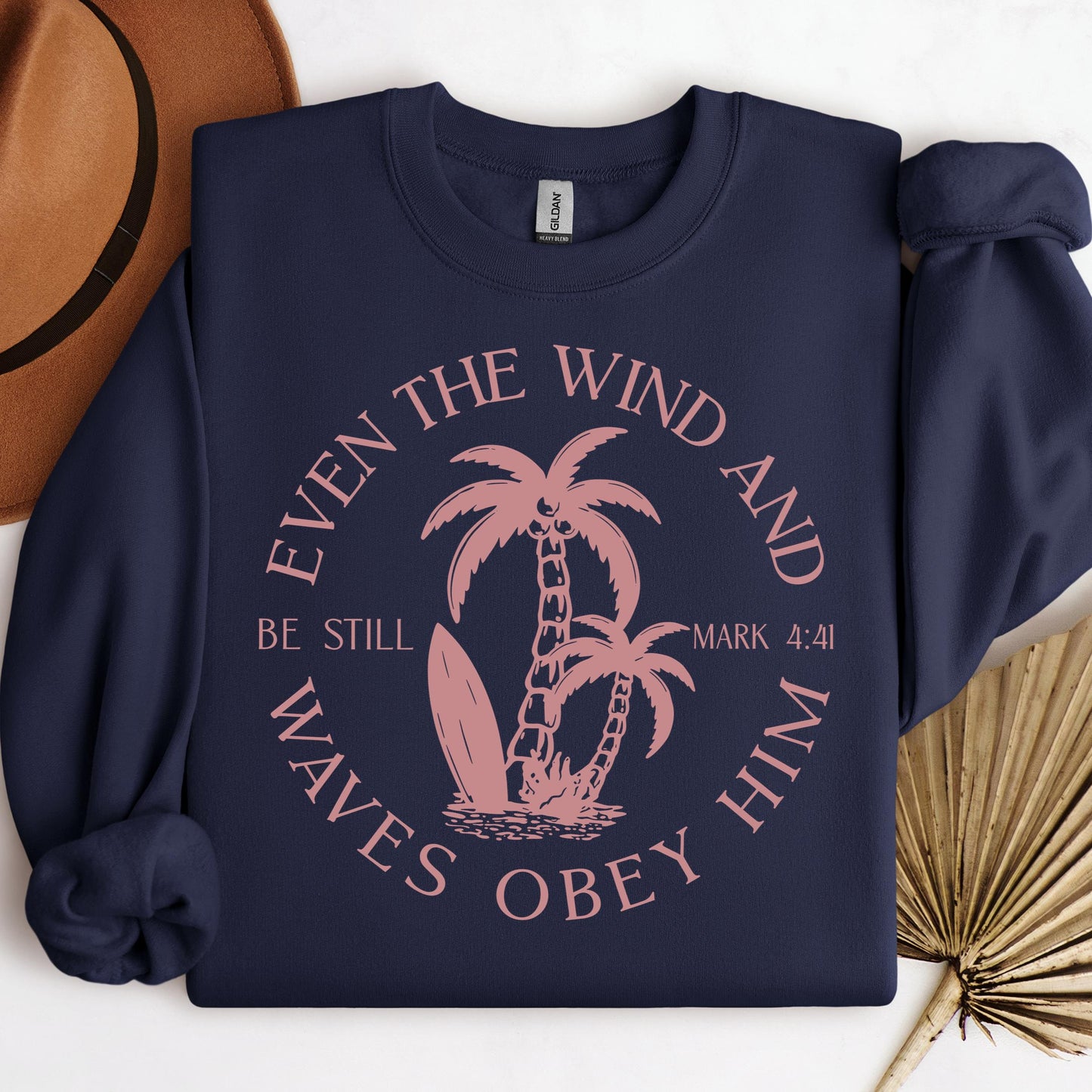 Even The Wind And Waves Obey Him Be Still Mark 4.41 05
