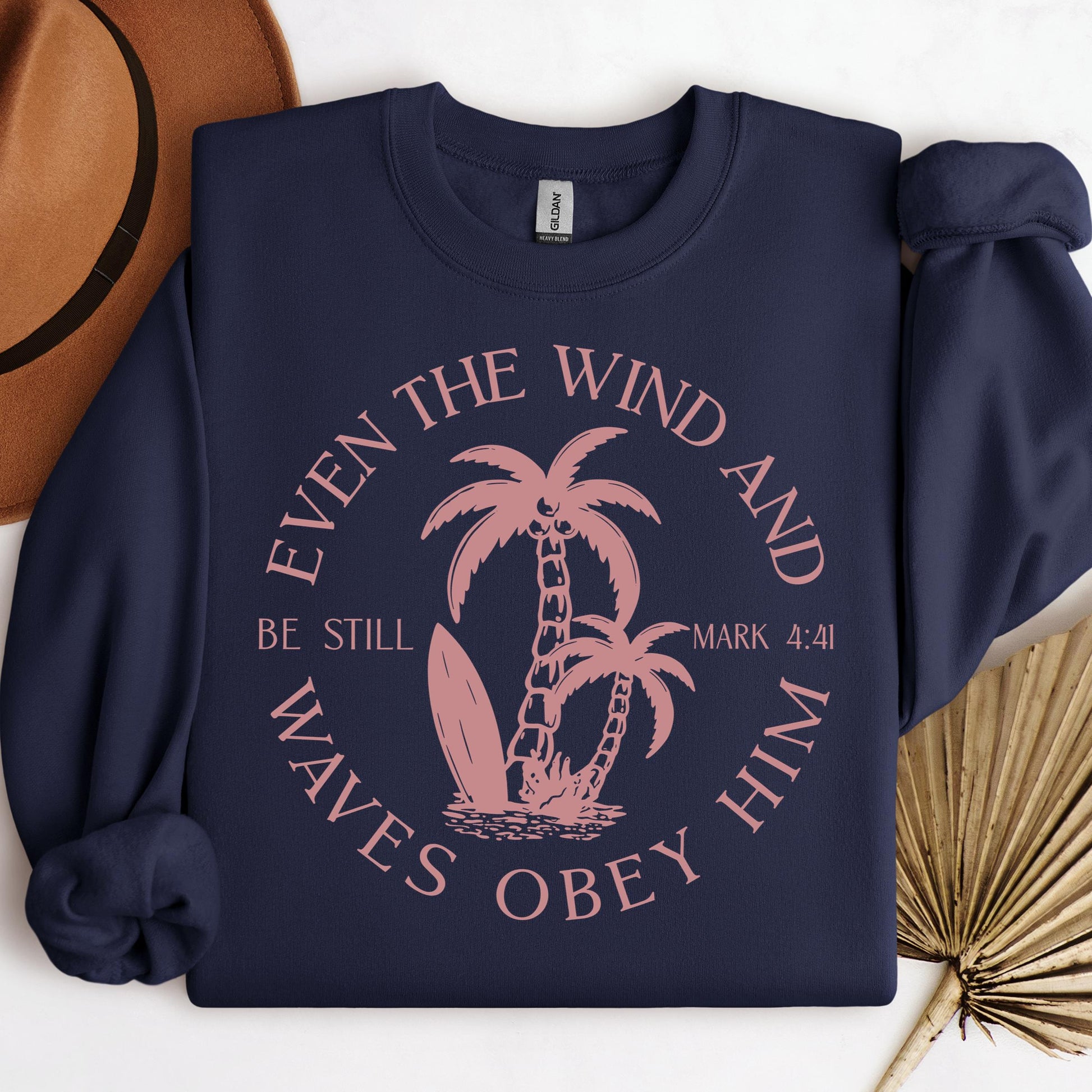 Even The Wind And Waves Obey Him Be Still Mark 4.41 05