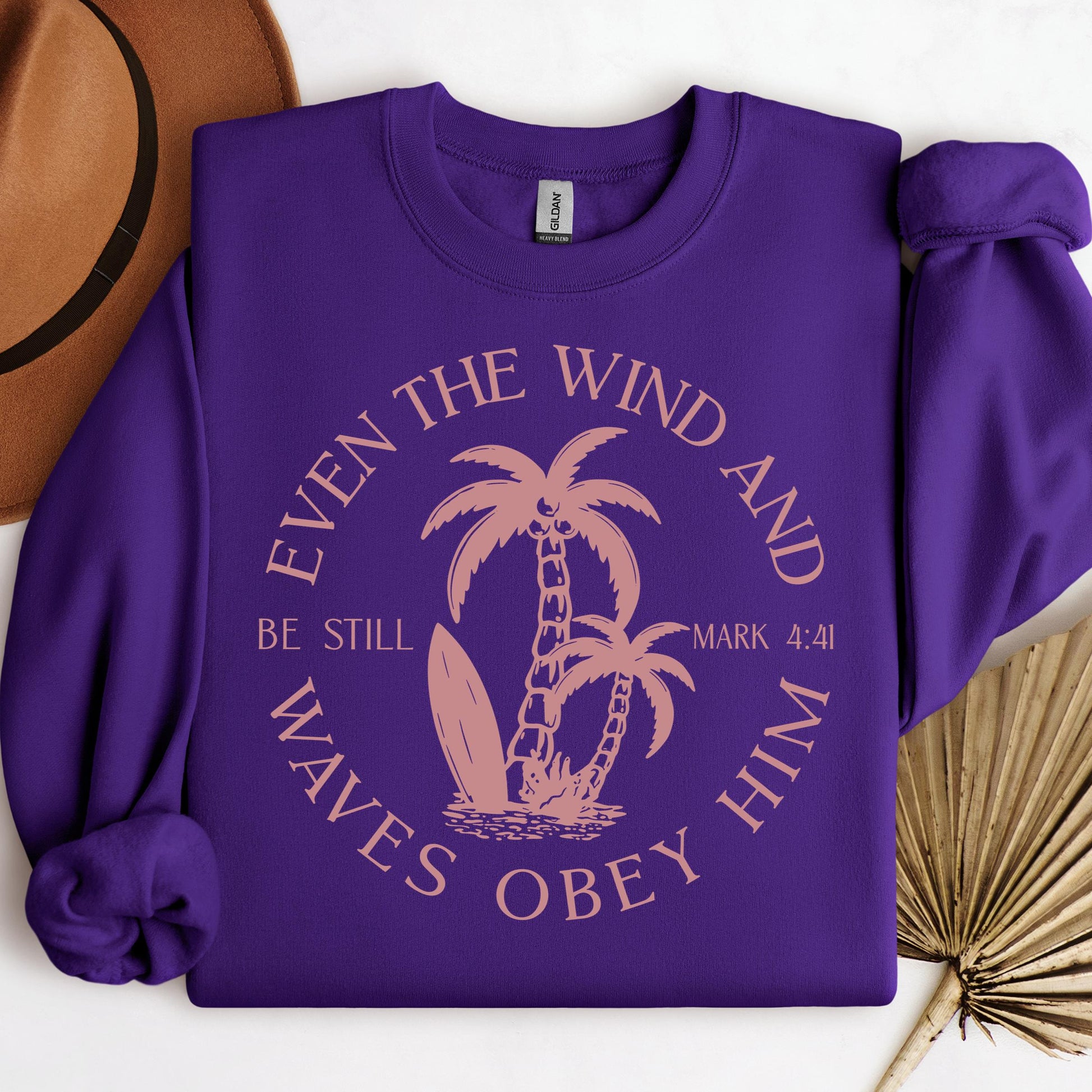 Even The Wind And Waves Obey Him Be Still Mark 4.41 05
