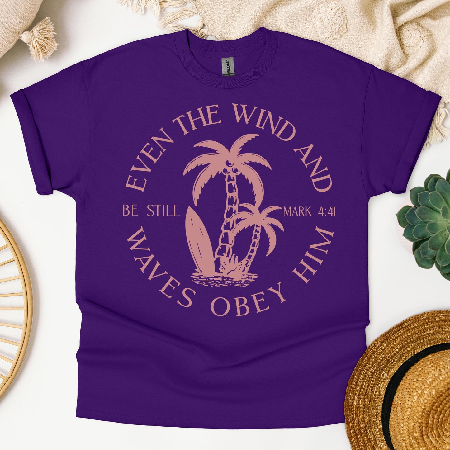 Even The Wind And Waves Obey Him Be Still Mark 4.41 05