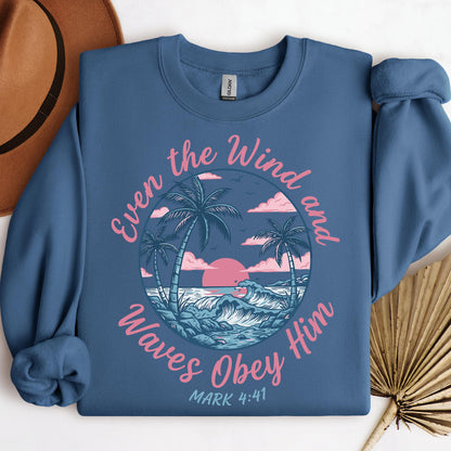 Even The Wind And Waves Obey Him Mark 4.41 04