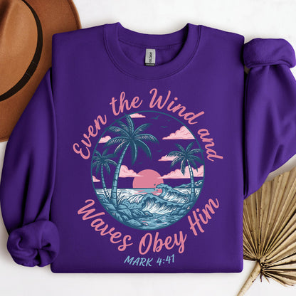 Even The Wind And Waves Obey Him Mark 4.41 04
