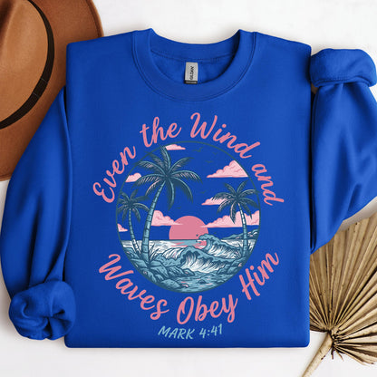 Even The Wind And Waves Obey Him Mark 4.41 04