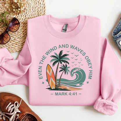 Even The Wind & Waves Obey Him Mark 4.41 01