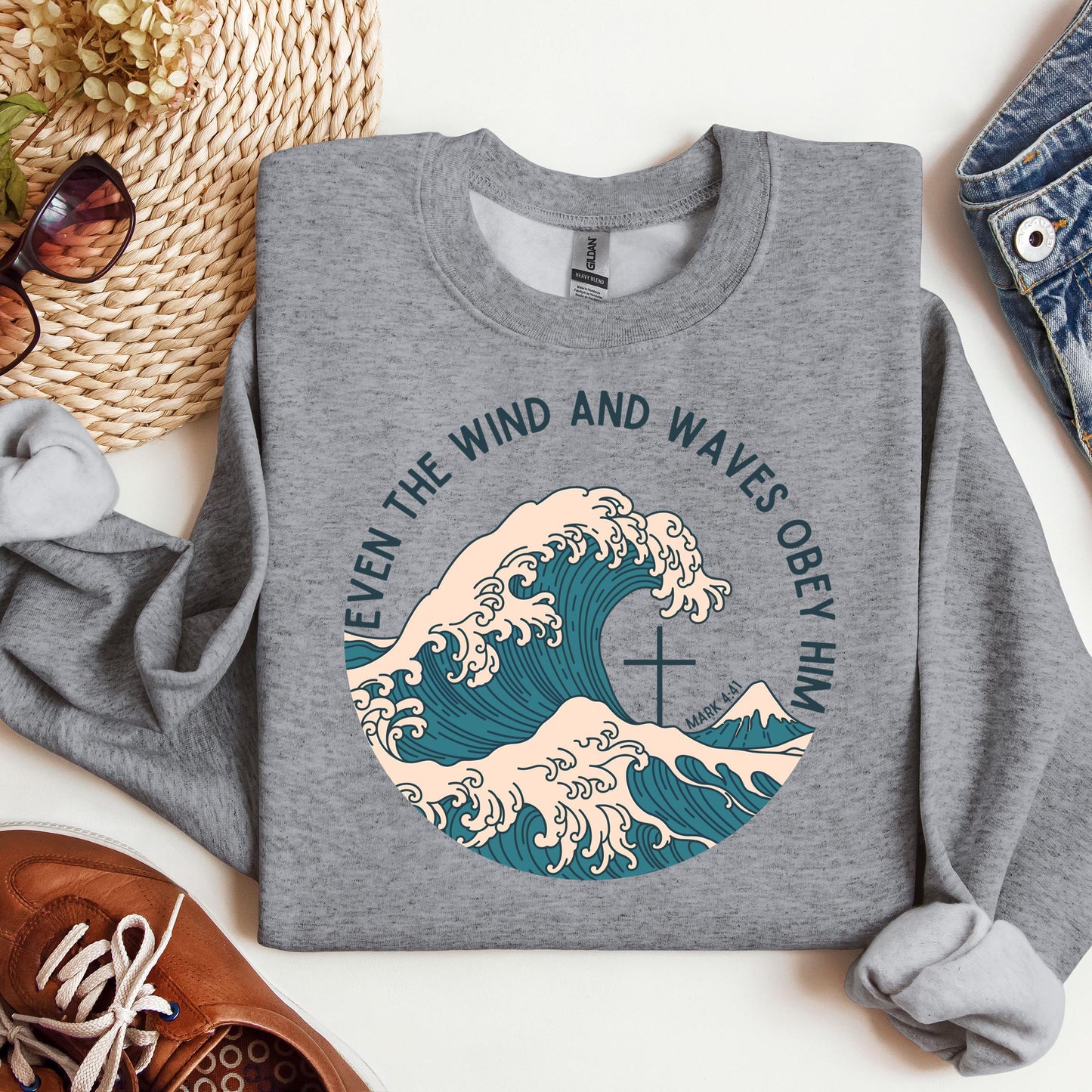 Even The Wind & Waves Obey Him Mark 4.41 03