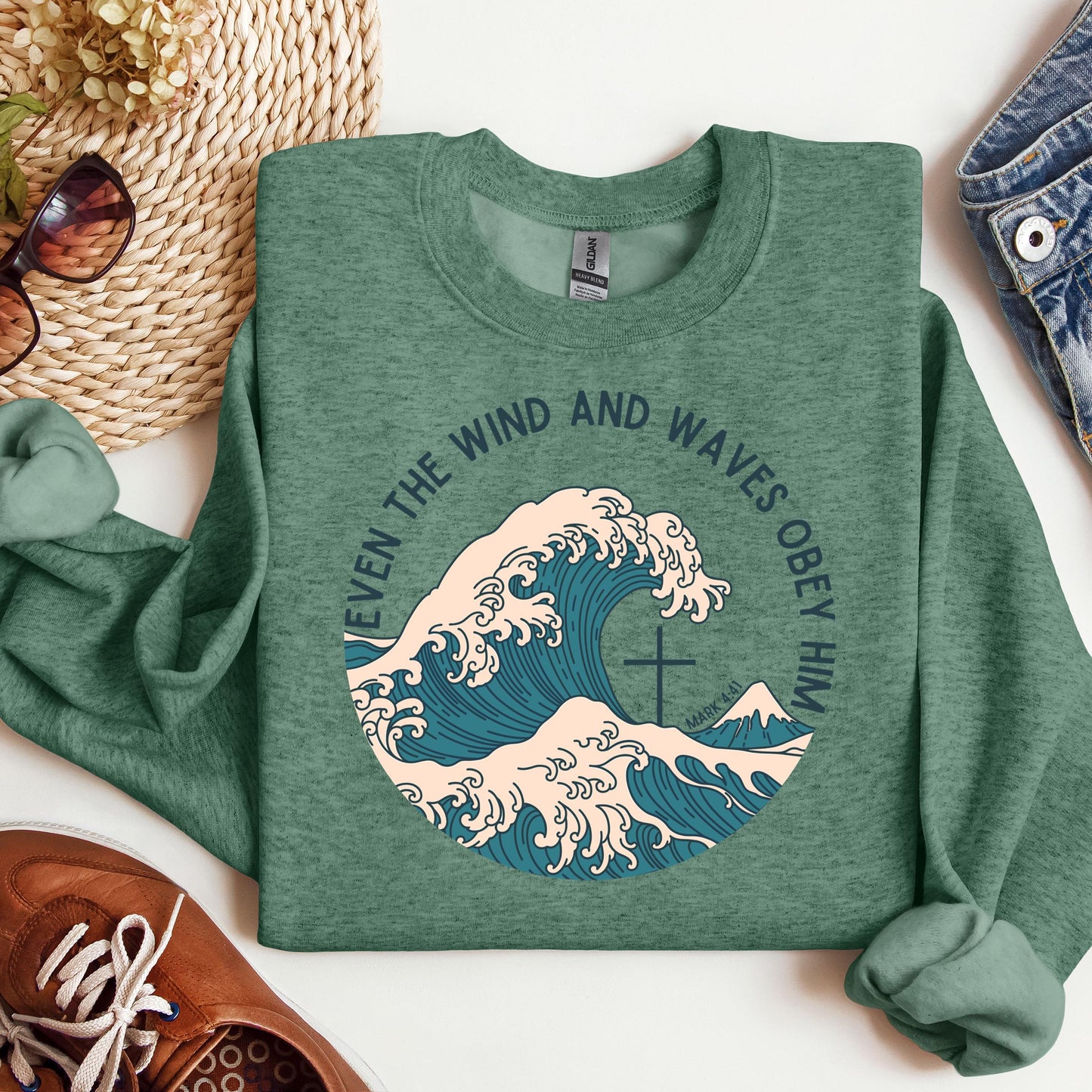 Even The Wind & Waves Obey Him Mark 4.41 03