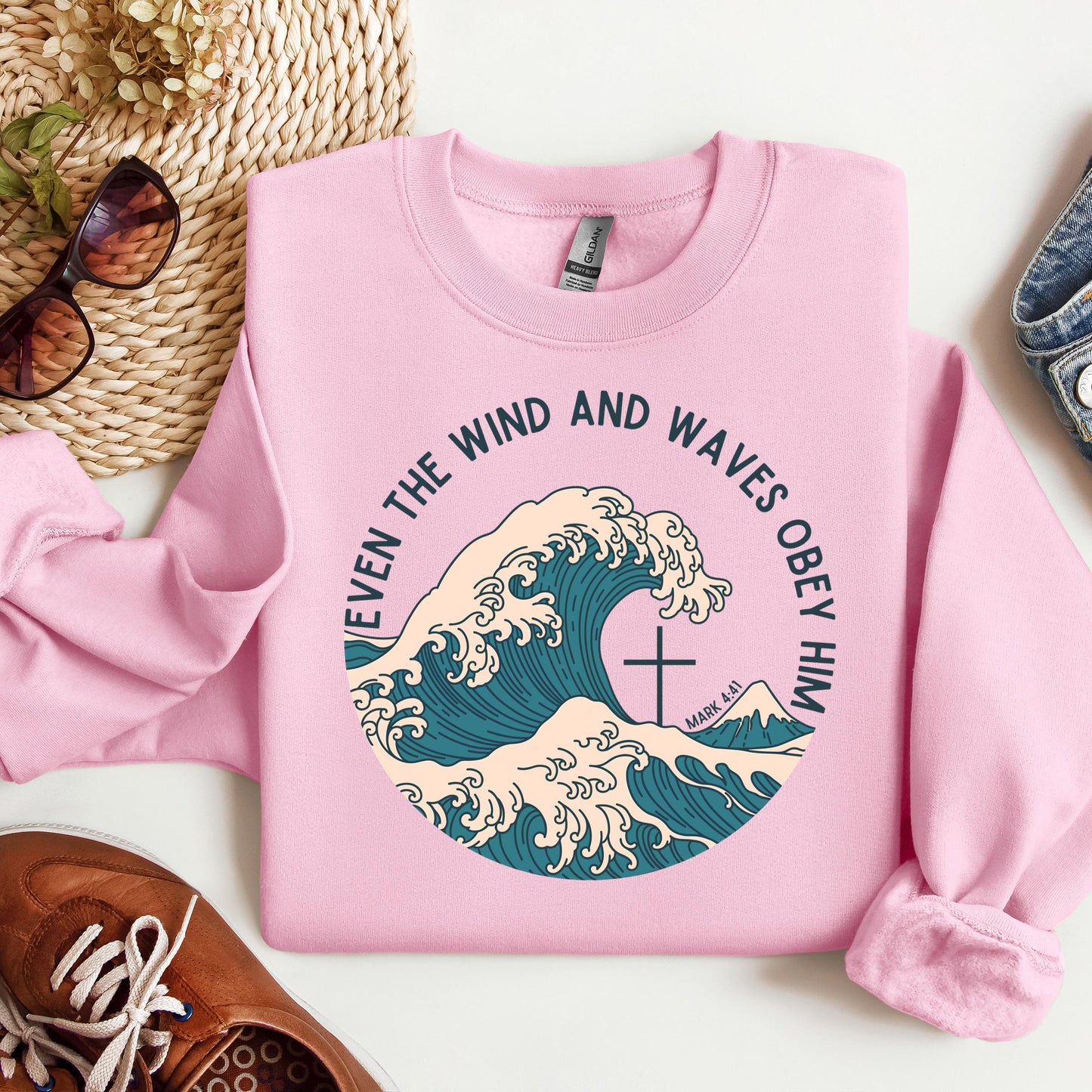 Even The Wind & Waves Obey Him Mark 4.41 03
