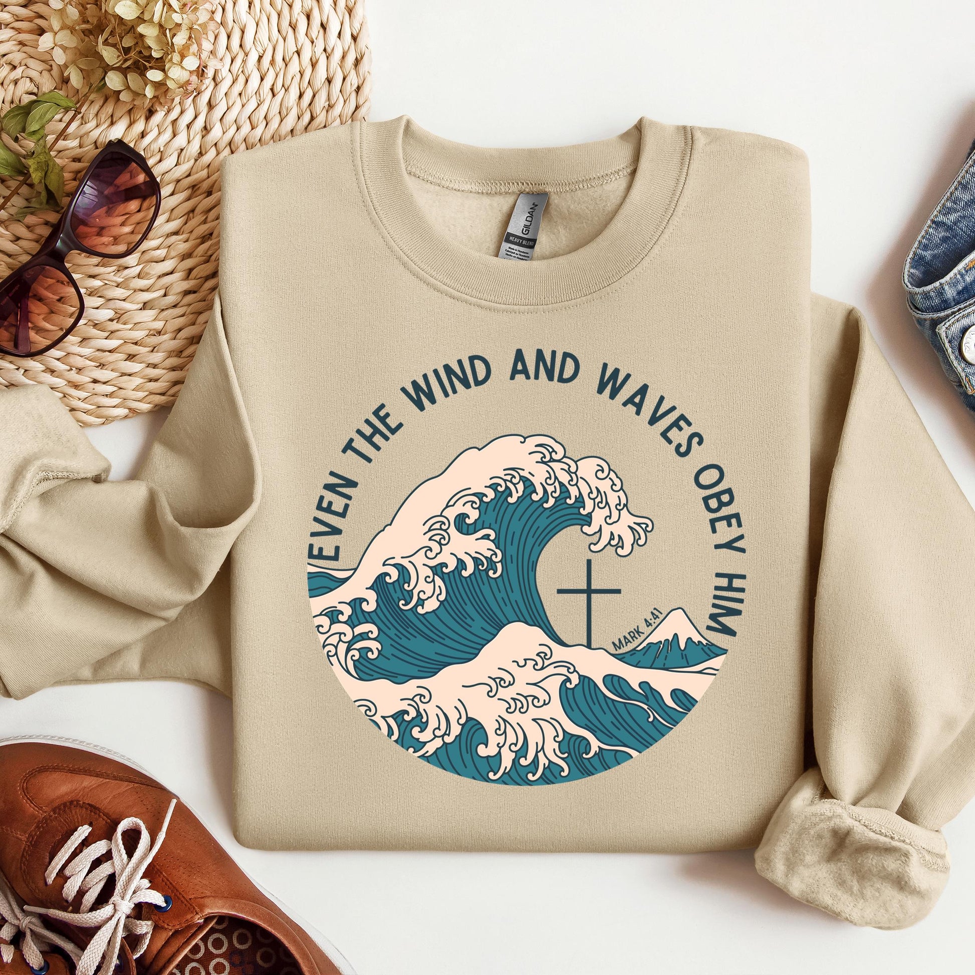 Even The Wind & Waves Obey Him Mark 4.41 03