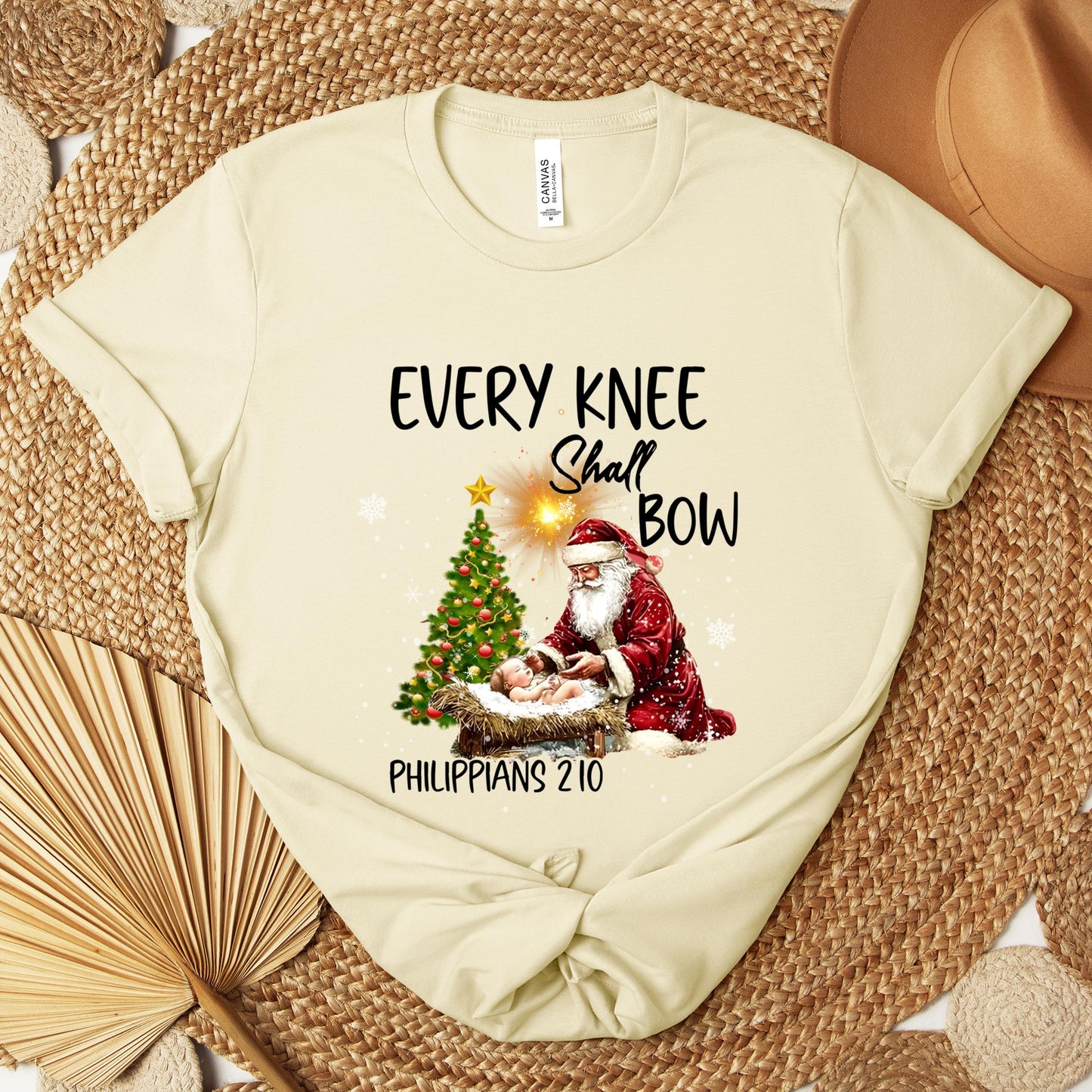 Every Knee Shall Bow Phillippians 2.10 Premium T-shirt