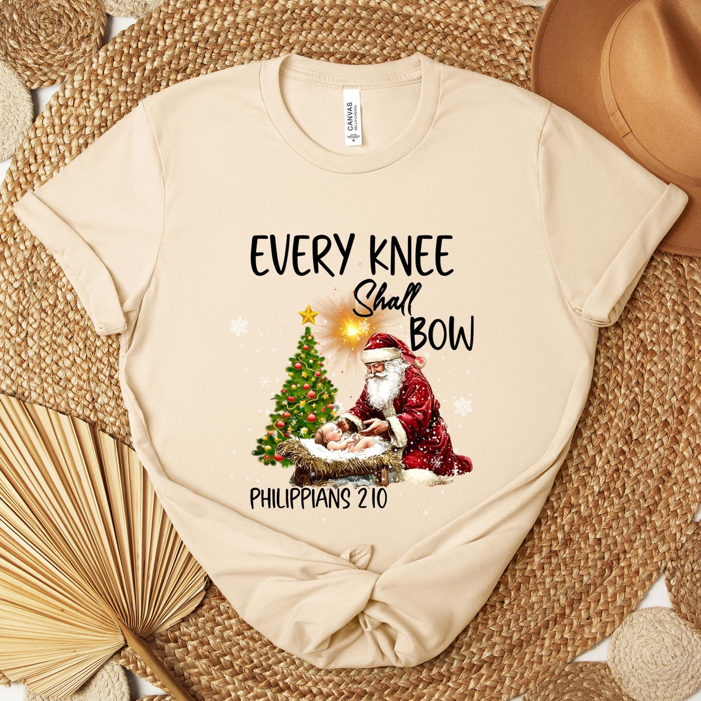 Every Knee Shall Bow Phillippians 2.10 Premium T-shirt