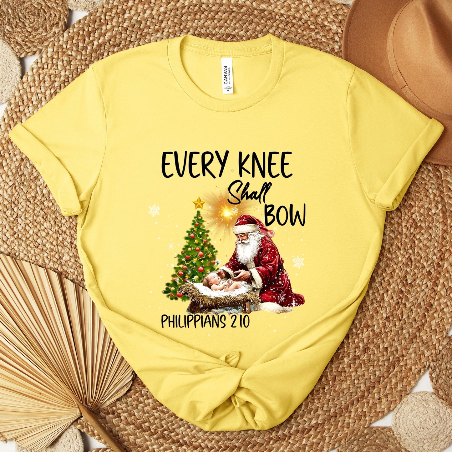 Every Knee Shall Bow Phillippians 2.10 Premium T-shirt