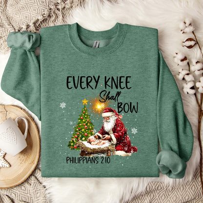 Every Knee Shall Bow Phillippians 2.10 Sweatshirt