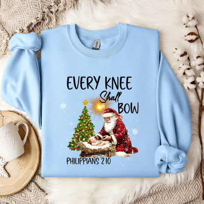 Every Knee Shall Bow Phillippians 2.10 Sweatshirt