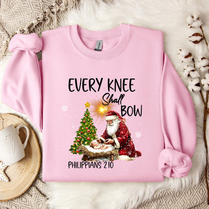 Every Knee Shall Bow Phillippians 2.10 Sweatshirt