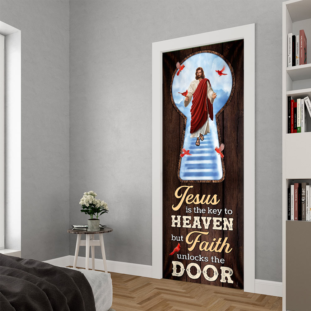 Jesus Is The Key To Heaven Door Cover
