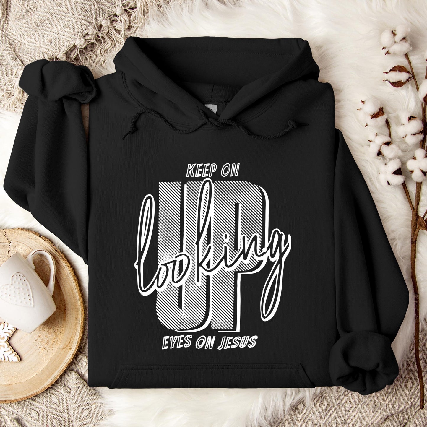 Eyes On Jesus Hoodie