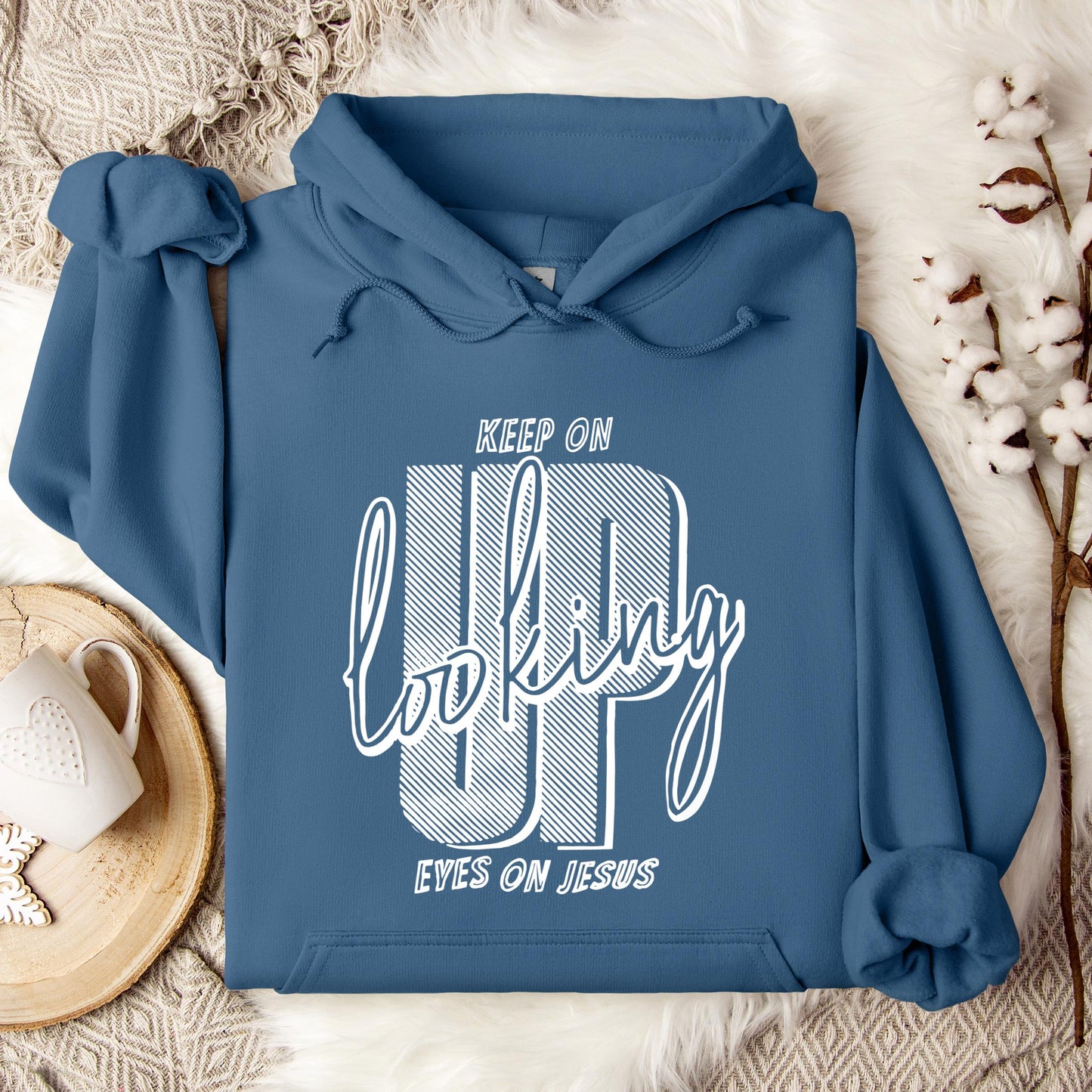 Eyes On Jesus Hoodie