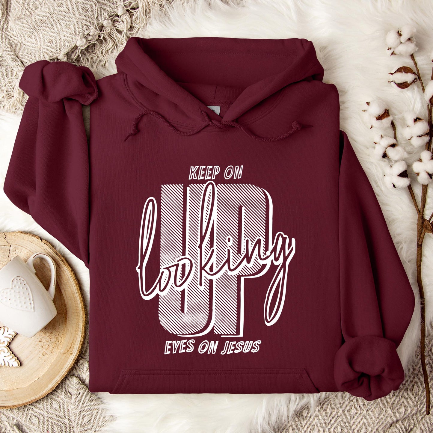 Eyes On Jesus Hoodie