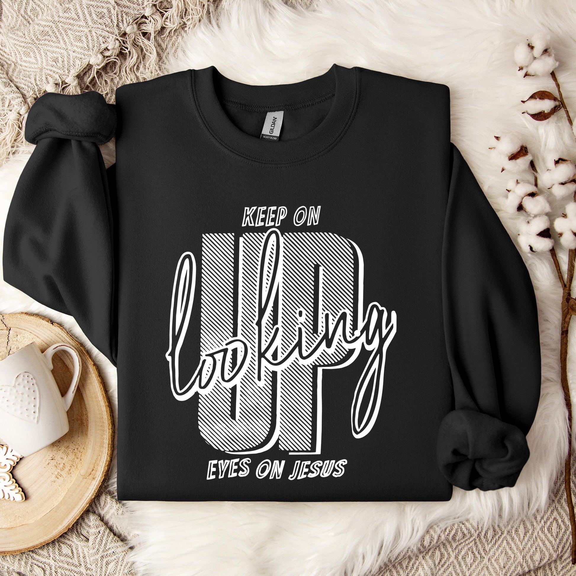 Eyes On Jesus Sweatshirt