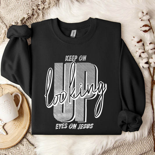 Eyes On Jesus Sweatshirt
