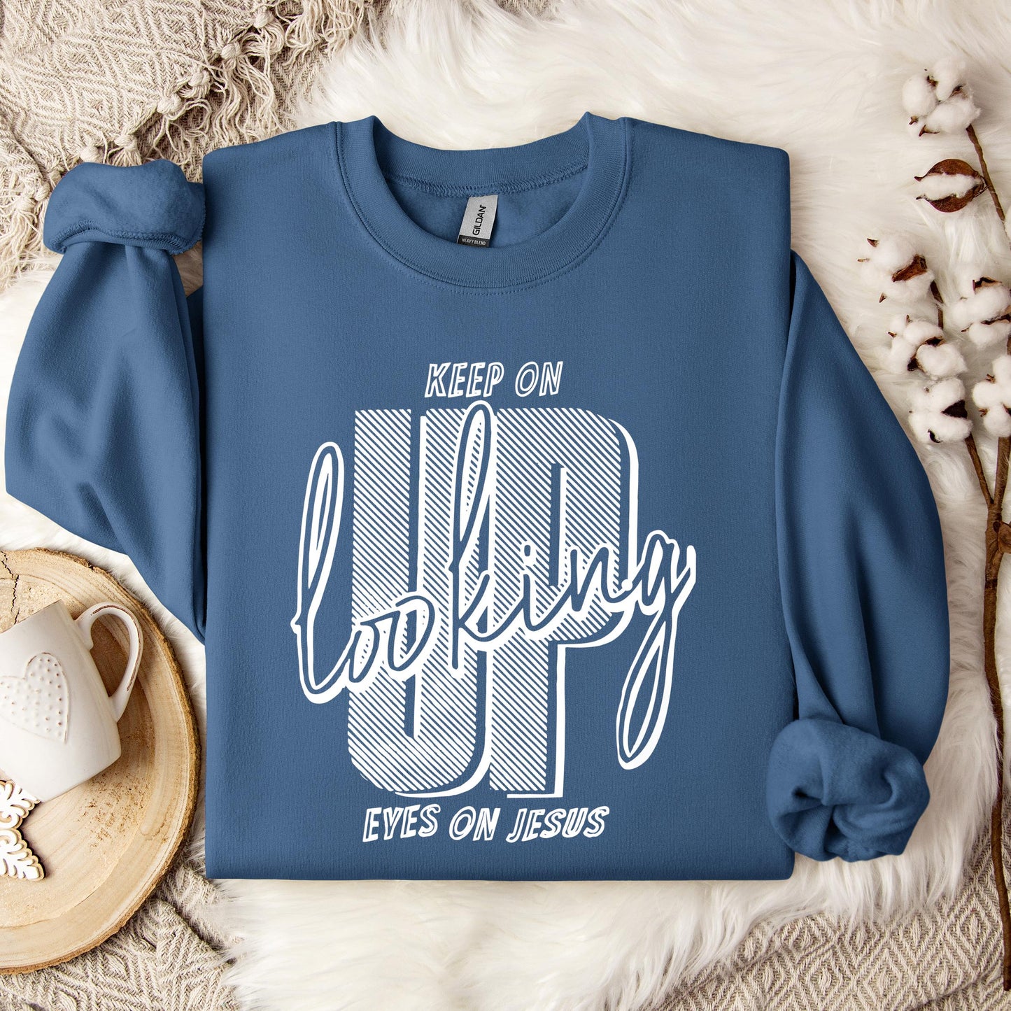 Eyes On Jesus Sweatshirt