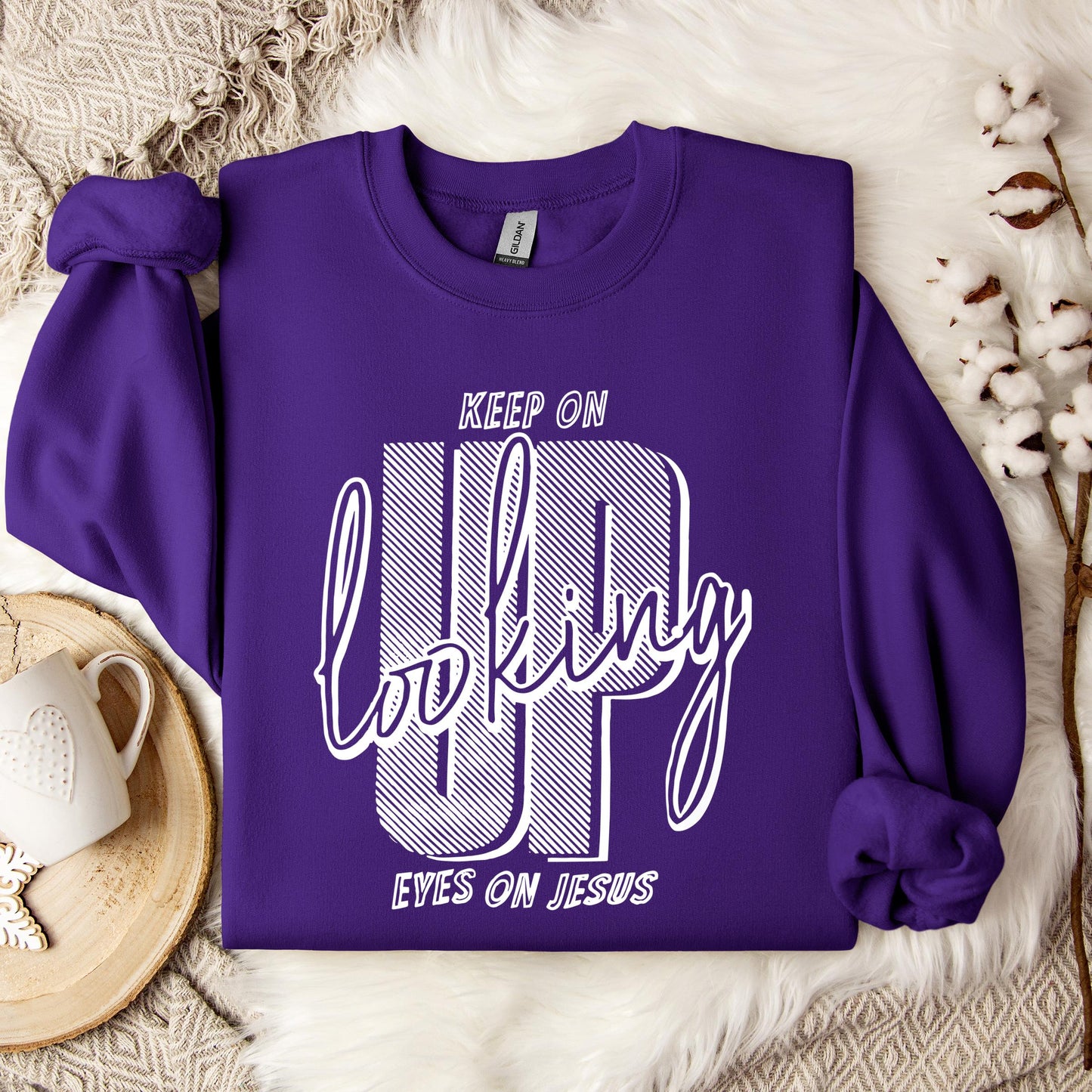 Eyes On Jesus Sweatshirt