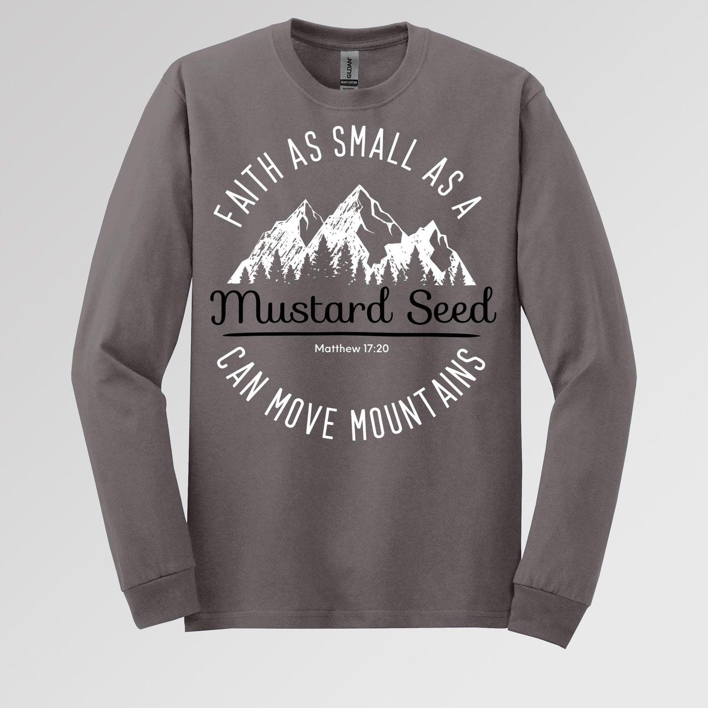 Faith As Small As A Mustard Seed Can Move Mountains Matthew 17.20 01