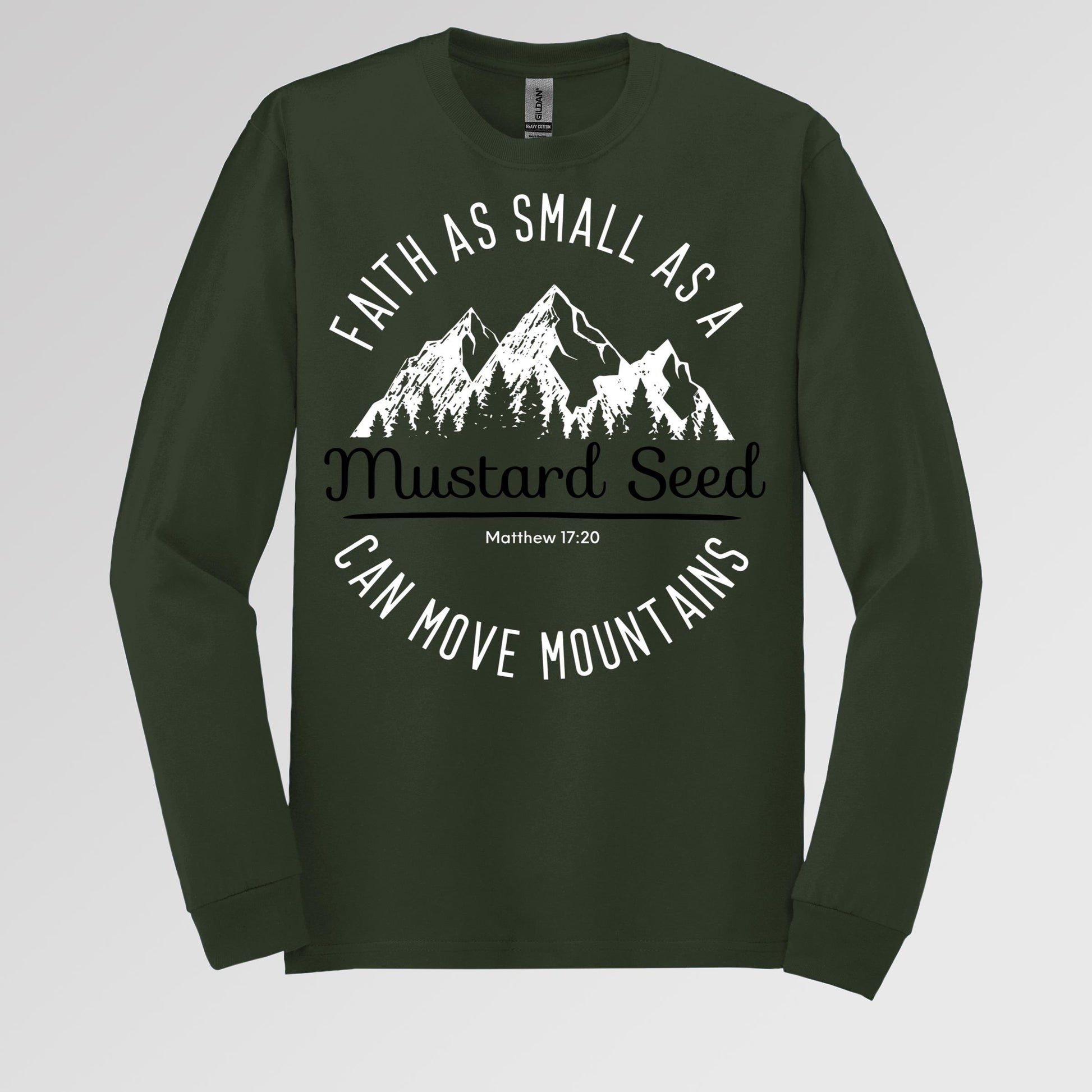 Faith As Small As A Mustard Seed Can Move Mountains Matthew 17.20 01