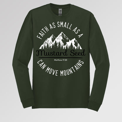 Faith As Small As A Mustard Seed Can Move Mountains Matthew 17.20 01