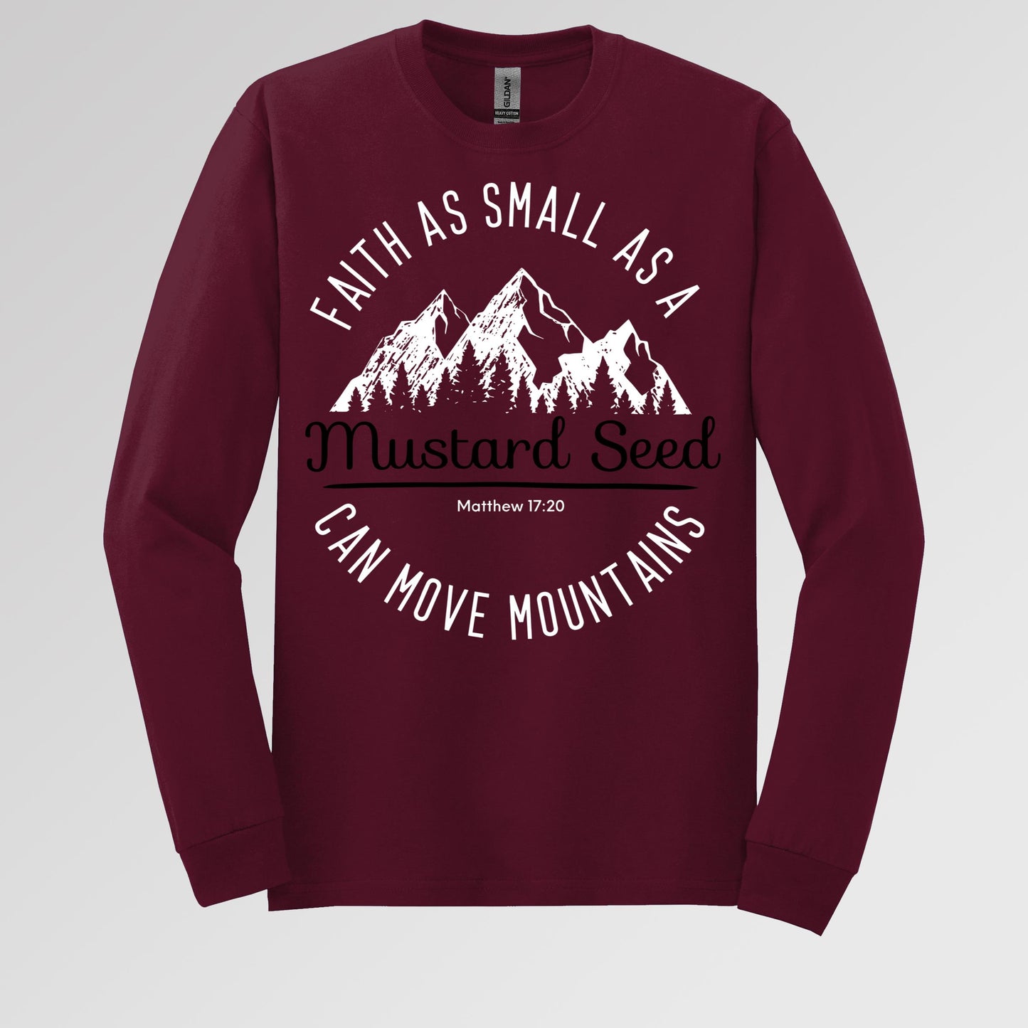 Faith As Small As A Mustard Seed Can Move Mountains Matthew 17.20 01