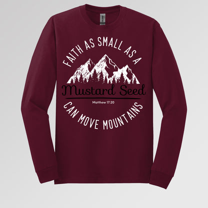Faith As Small As A Mustard Seed Can Move Mountains Matthew 17.20 01