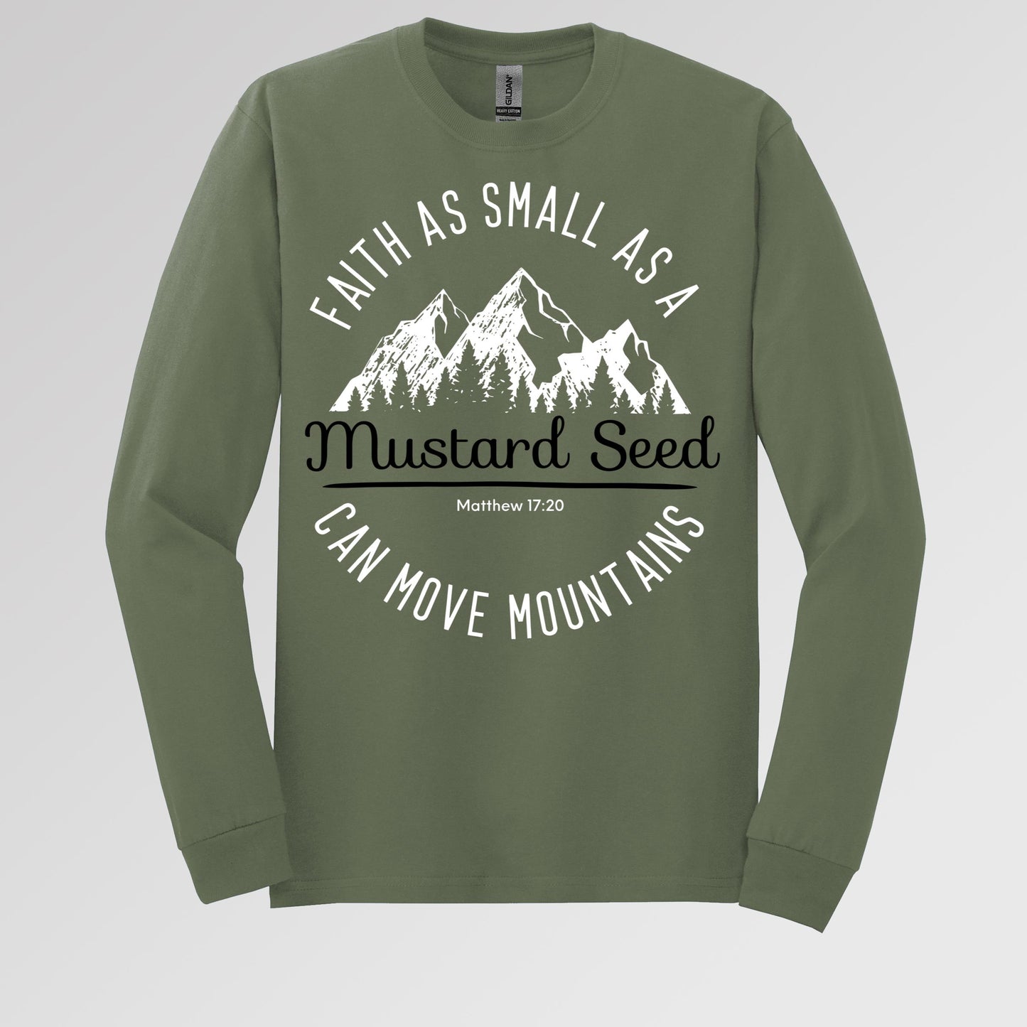 Faith As Small As A Mustard Seed Can Move Mountains Matthew 17.20 01