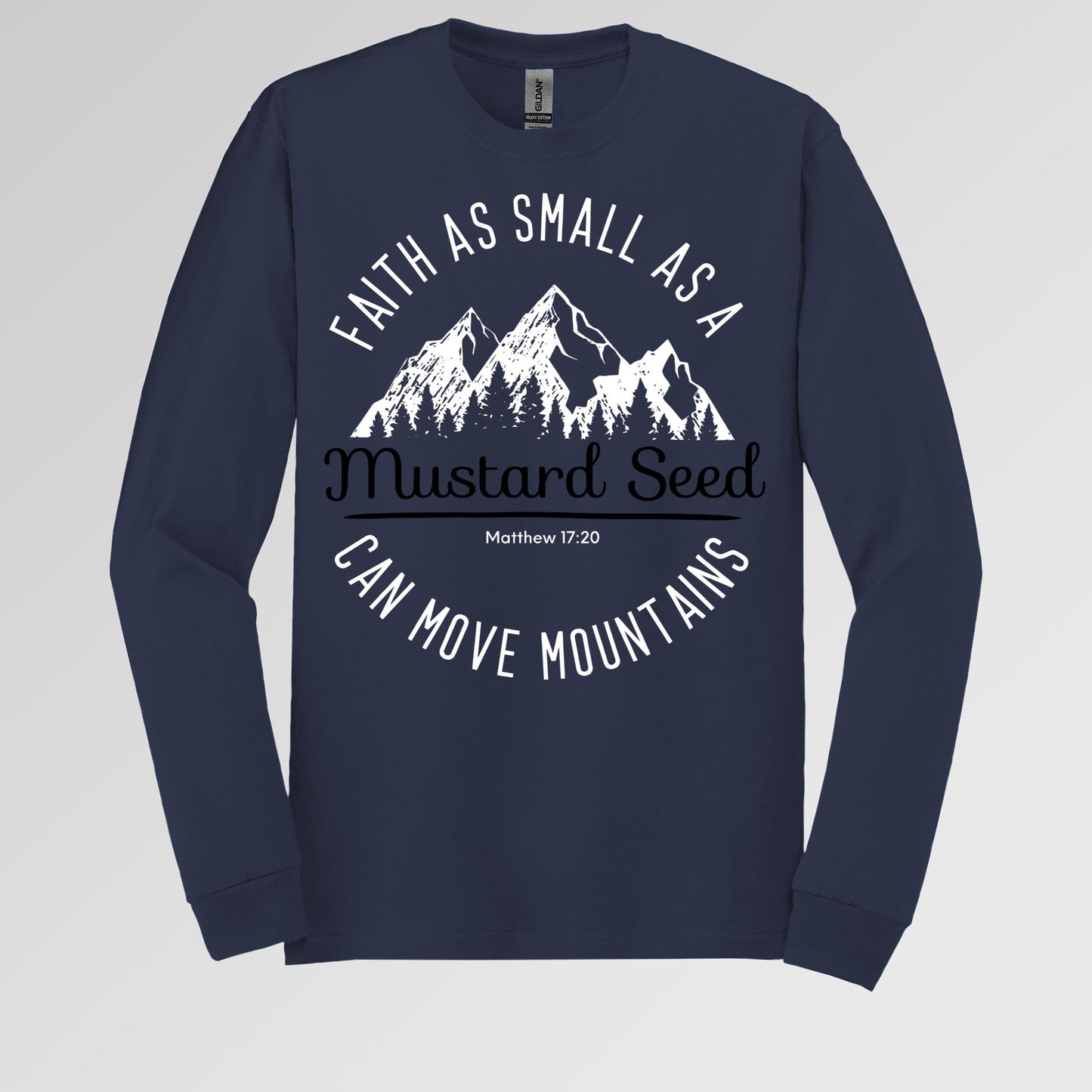 Faith As Small As A Mustard Seed Can Move Mountains Matthew 17.20 01