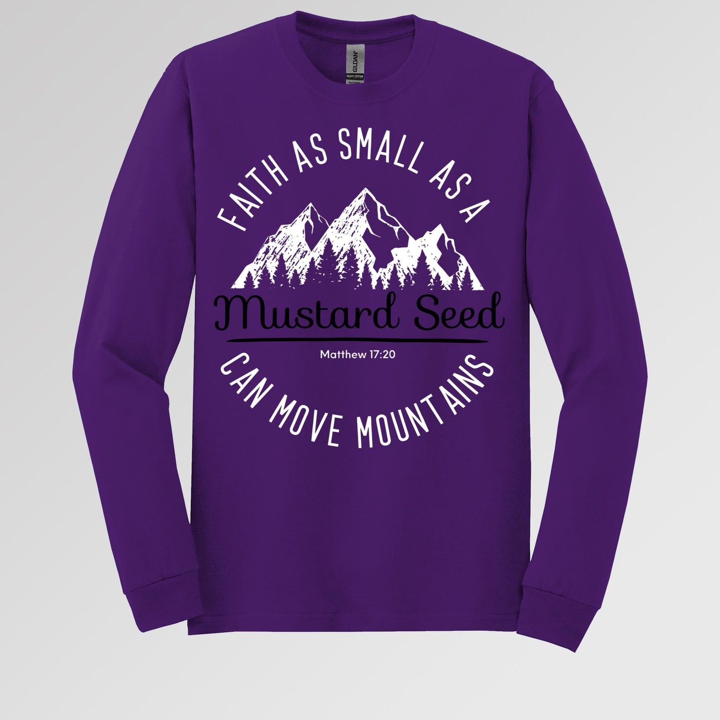 Faith As Small As A Mustard Seed Can Move Mountains Matthew 17.20 01