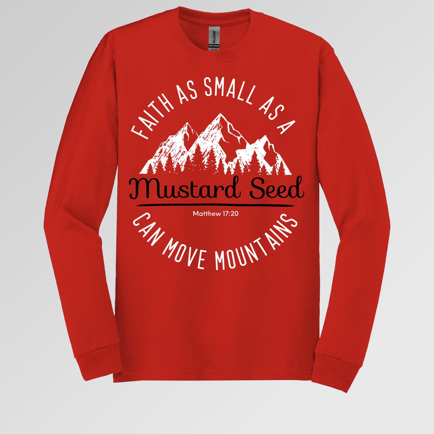 Faith As Small As A Mustard Seed Can Move Mountains Matthew 17.20 01
