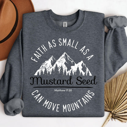 Faith As Small As A Mustard Seed Can Move Mountains Matthew 17.20 01