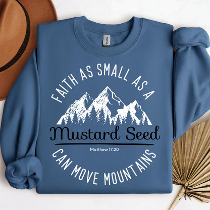 Faith As Small As A Mustard Seed Can Move Mountains Matthew 17.20 01