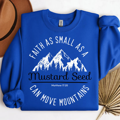 Faith As Small As A Mustard Seed Can Move Mountains Matthew 17.20 01