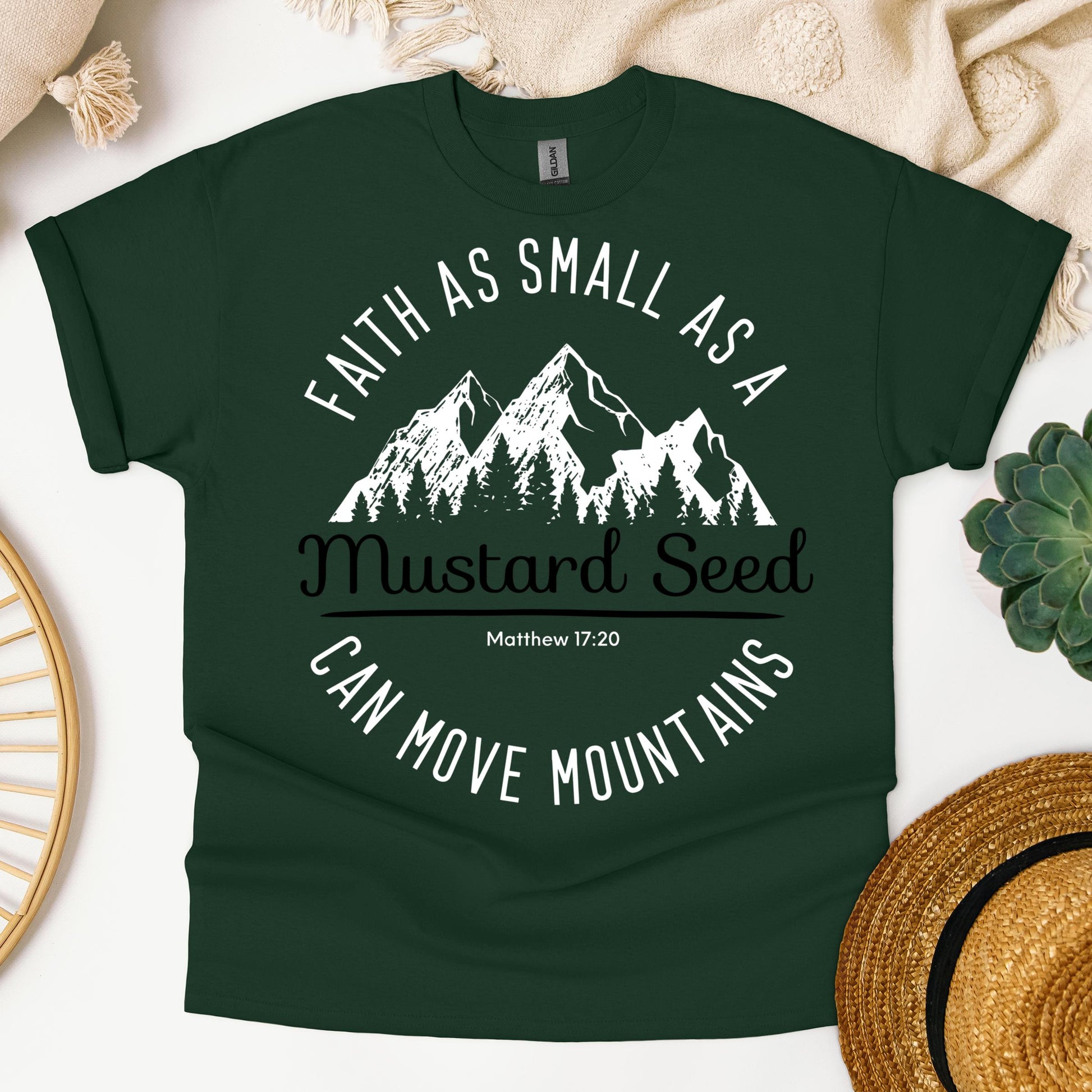 Faith As Small As A Mustard Seed Can Move Mountains Matthew 17.20 01
