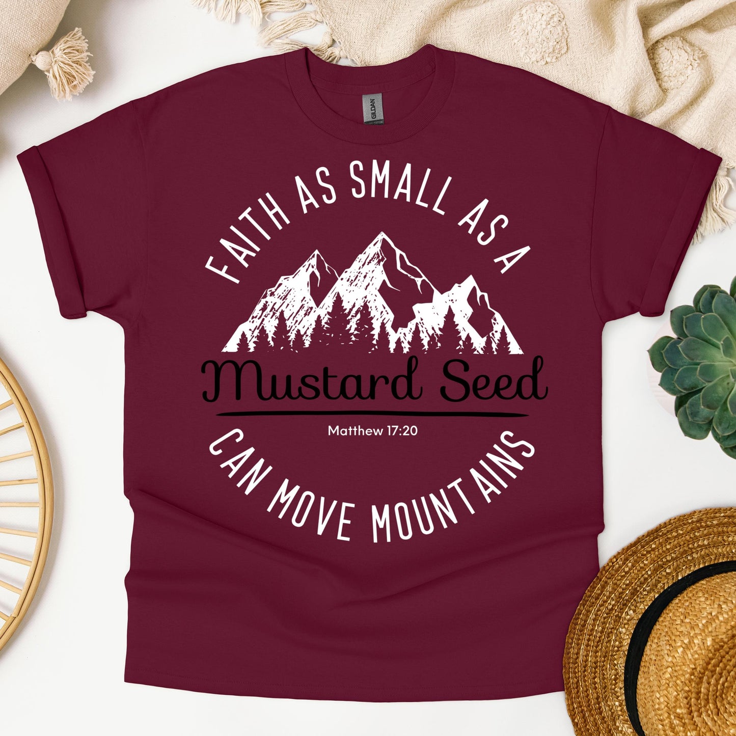 Faith As Small As A Mustard Seed Can Move Mountains Matthew 17.20 01