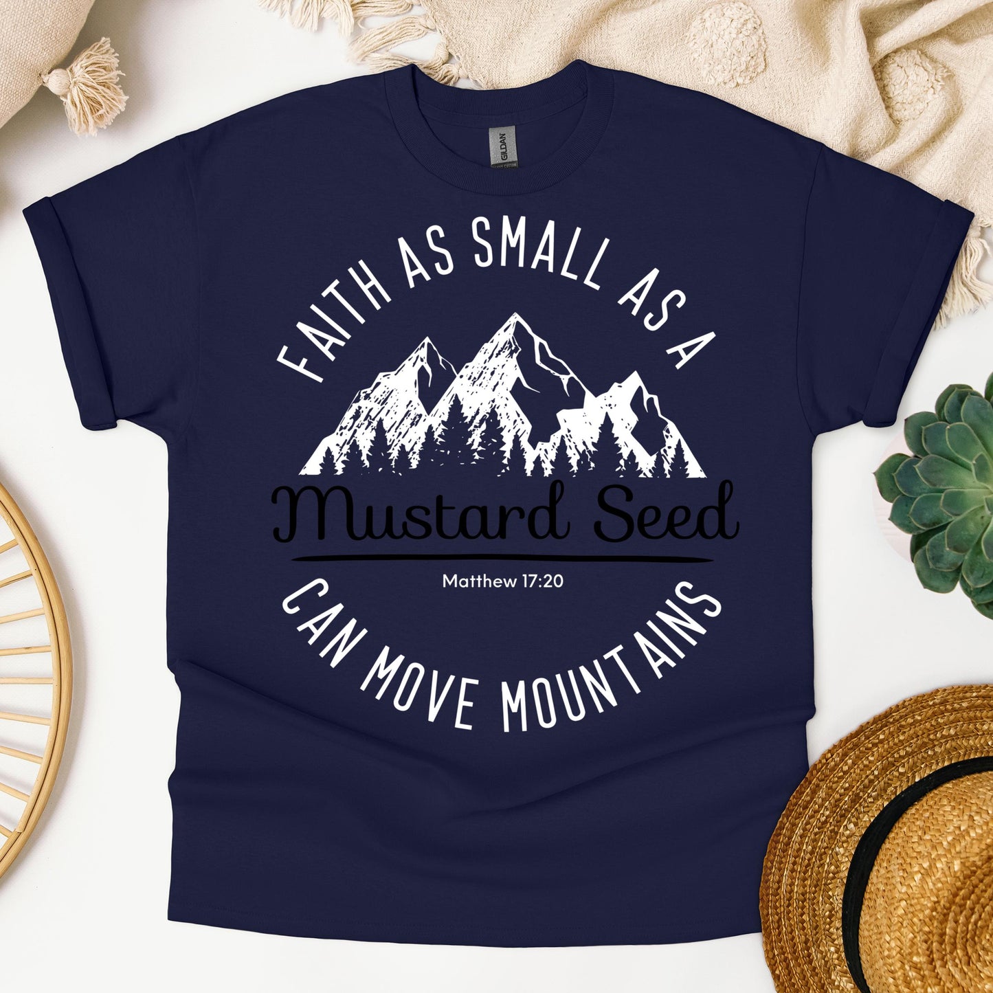 Faith As Small As A Mustard Seed Can Move Mountains Matthew 17.20 01