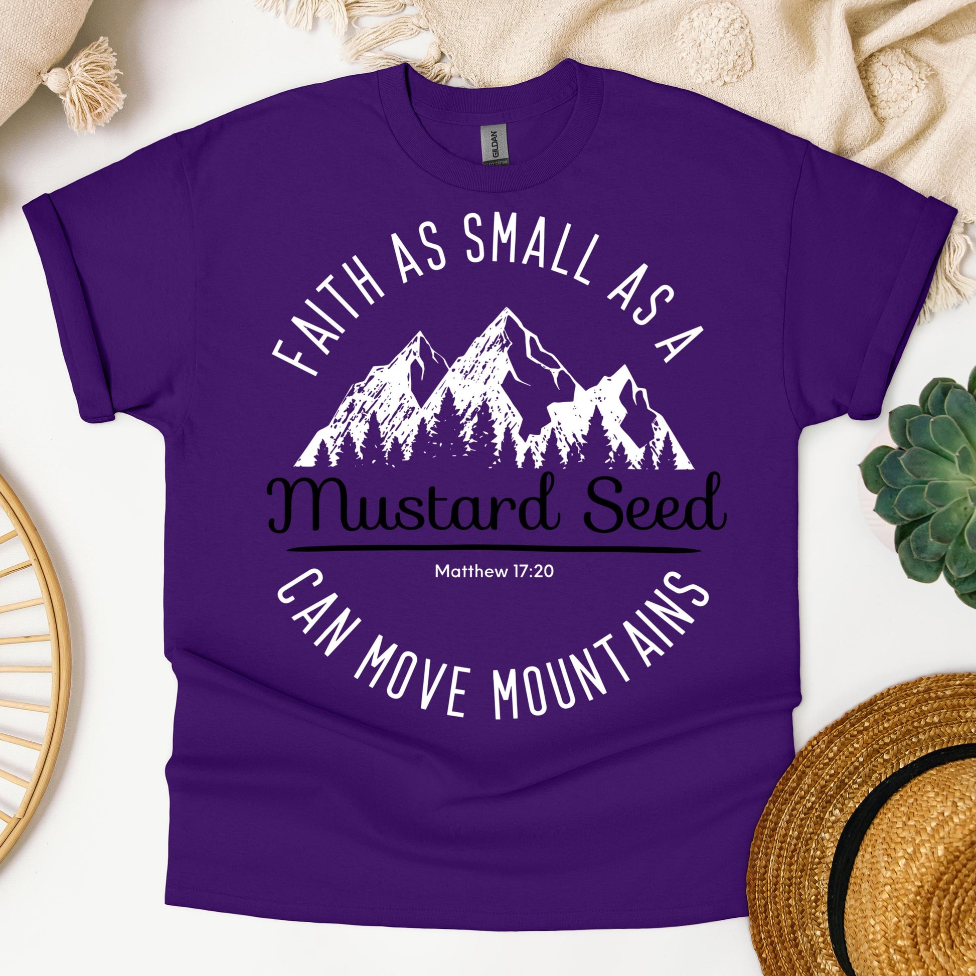 Faith As Small As A Mustard Seed Can Move Mountains Matthew 17.20 01
