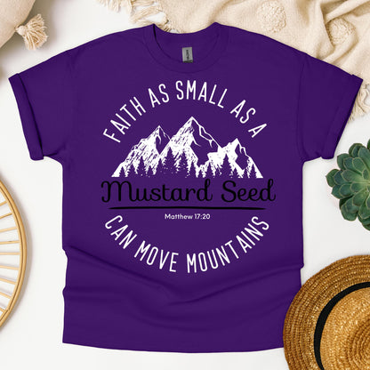 Faith As Small As A Mustard Seed Can Move Mountains Matthew 17.20 01