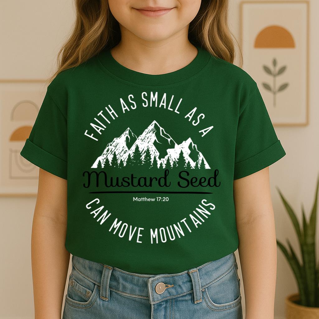 Faith As Small As A Mustard Seed Can Move Mountains Matthew 17.20 01