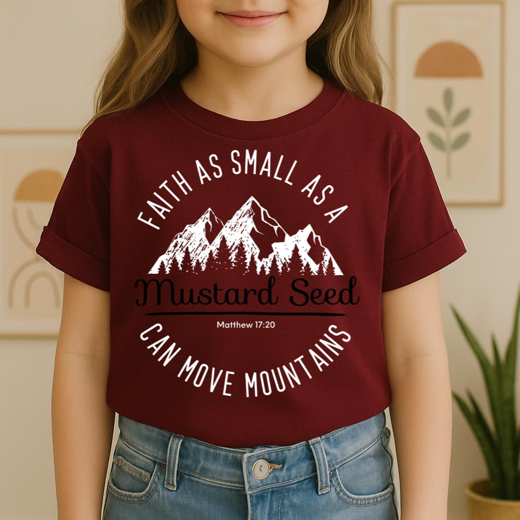 Faith As Small As A Mustard Seed Can Move Mountains Matthew 17.20 01